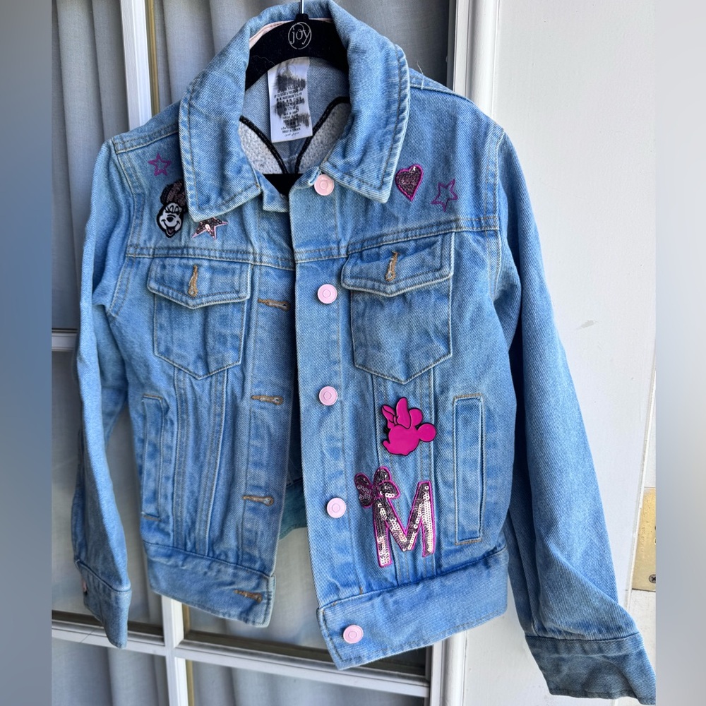 Kids Denim Disney Minnie Mouse Jacket